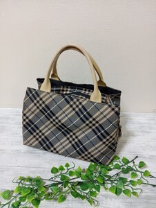 美品　BURBERRY　バーバリー　バッグ　ハンド　バッグ　