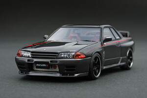 ■イグニッションモデル 1/43 ニッサンスカイライン GT-R (R32) NISMO ガングレーメタリック