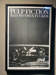 PULP FICTION パルプフィクション タランティーノA4 ポスター 額付き 送料込み