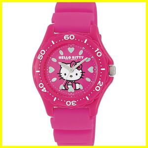 【特価セール】ウレタンベルト 防水 ハローキティ VQ75-430 アナログ レディース 腕時計 Q&Q] ピンク [シチズン