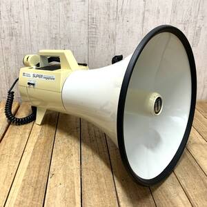 ＊【通電OK】UNI-PEX TW-9200 スーパーメガホン 拡声器 トランジスタメガホン ホイッスル音 拡声機 SUPER megaphone ユニペックス 