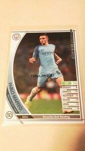 ☆WCCF2016-2017ver.2.0☆16-17☆A018☆白☆パブロ・マフェオ☆マンチェスター・シティーFC☆Pablo Maffeo☆Manchester City FC☆☆