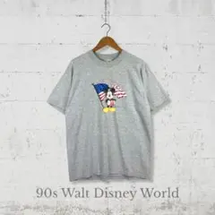 【90s】 ビンテージ ウォルト ディズニー ワールド Tシャツ ミッキー 古着