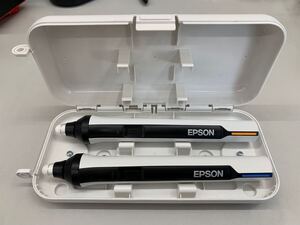 X186)美品 EPSON プロジェクター用電子ペン Easy Interactive Pen ELPPN05A、ELPPN05B