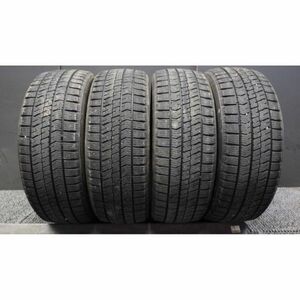 ブリヂストン BLIZZAK VRX2 195/45R17 4本SET◆2019年製7~8分山スタッドレス◆中古 1本にパンク修理歴あり,ビート傷あり◆白石区手渡し可