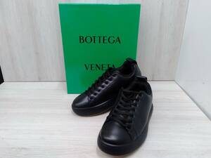 ボッテガヴェネタ　BOTTEGA VENETA／スニーカー ピロースニーカー 黒 表記サイズ42　約27cm　箱・保存袋付