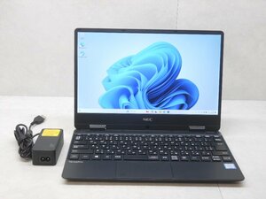 ☆1円☆第8世代☆NEC☆Versa Pro VKT13/H-4☆高解像度☆Core i5 1.30GHz/8GB/SSD128GB/無線/Bluetooth/Office/Win11 DtoD領域☆