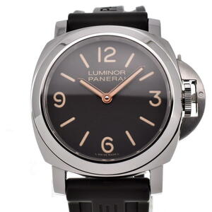 △ パネライ PANERAI PAM00390 ルミノールベース ブティック限定 手巻き メンズ 美品 L#129227