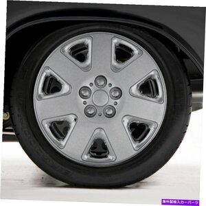 01-03ダッジストラタス（保持）の4つの15 クロムハブキャップホイールカバーのセットSet of Four 15 Chrome Hubcap Wheel Covers for 01