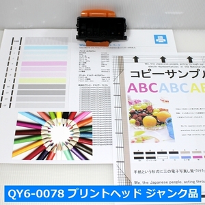 QY6-0078 プリントヘッド ジャンク品 PIXUS MG6130 MG6230 MG8130 MG8230 MP990 プリンターヘッド プリンタヘッド