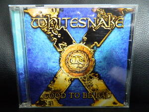 (39)　 WHITESNAKE　　/　 Good To Be Bad　　 　日本盤　 　 ジャケ、日本語解説 経年の汚れあり　　