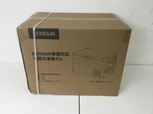 ●営NA086-170 【未開封品】 EENOUR イーノウ 車載対応 冷蔵冷凍庫 ポータブル冷蔵庫 42L S42 キャンプ キャンピングカー ポータブル