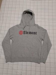  element エレメント スウェット　プルパーカー size M グレー 状態良い スケートボード