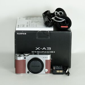 [注意事項あり] FUJIFILM X-A3 ボディ ブラウン / 富士フイルムXマウント