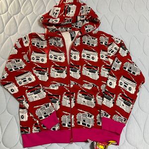 激レア展示品　新品未使用　BBC billionaire boys club ビリオネアボーイズクラブ パーカー　日本製 Mサイズ