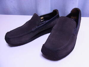 ★クラークス Clarks Wallabees グレー ５D 中古美品！★