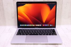 [本体のみ]Apple MacBook Pro A1708 シルバー(13.3型, 2017) [Core i5-2.3GHz/SSD：256GB /メモリ：8GB /macOS Ventura/Webカメラ/Wi-Fi ] 