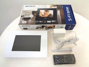 美品　SONY　ソニー　デジタルフォトフレーム　S-Frame　7型　DPF-D720　LEDバックライト