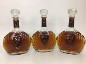 ブランデー サントリー XO デラックス 3本セット 700ml 重量番号:6(102)