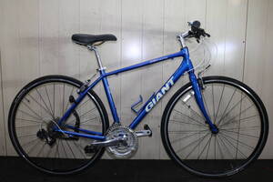 人気美品！GIANT ESCAPE R3 700C アルミ 24速 470mm BLUE クロスバイク