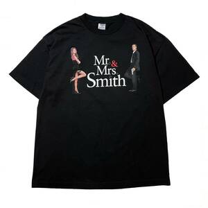 Mr&Mrs Smith Vintage Movie Tee ファイトクラブ ブラッドピット ブラピ 映画 ムービー アート アニメ Tシャツ ヴィンテージ ビンテージ