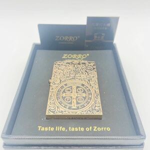 【1円スタート】CONSTANTINE ZORRO/ コンスタンティン ゾロ オイルライター 重厚サイズ ローズゴールドカラー MO182