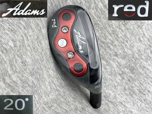 ツアー支給品 ADAMS アダムス RED HYBRID 20° TOUR ISSUE