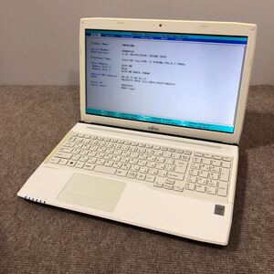 FUJITSU 富士通 LIFEBOOK AH53/M FMVA53MW Intel Core i7-4702MQ 2.20GHz DDR3 8GB メモリ搭載 BIOS起動OK 現状品