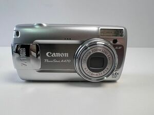 【11/8ES】Canon PC1267 PowerShot A470 デジタルカメラ 動作未確認