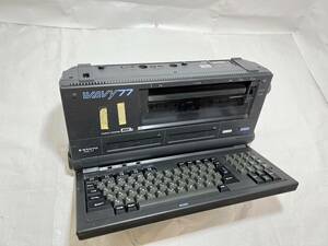 当時物　SANYO　サンヨー　ワープロパソコン　PHC-77　WAVY77　MSX2　昭和レトロ　本体のみ　楽88