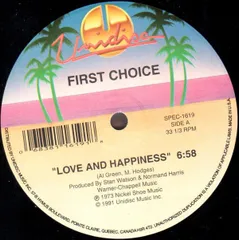 米12" First Choice Love And Happiness / The Player SPEC1619 Unidisc /00250