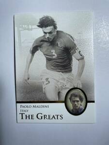 futera UNIQUE 2013 THE GREATS PAOLO MALDINI BESE CARD NO.111 フテラ ユニーク マルディーニ イタリア ACミラン 