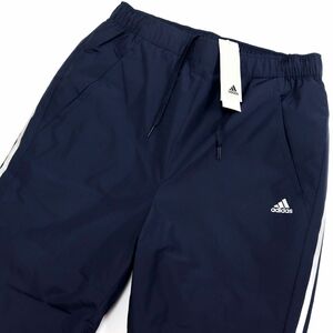 ★アディダス adidas 定価11000円 新品 メンズ 撥水 防風 中綿 保温 ウインド ロングパンツ 紺 LLサイズ [IS03601N-XL] 四 参★QWER★