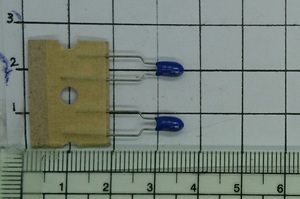 日本製 NEC TOKIN タンタルコンデンサ １０μＦ１６Ｖ ２個