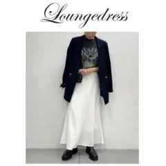 Loungedress カットジョーゼットマーメイドスカート