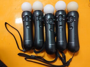 SONY Playstation Move モーションコントローラー CECH-ZCM1J まとめ売り 5コセット 未検品ジャンク PS3