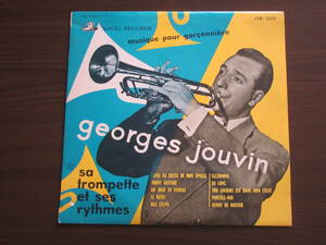 ★georges jouvin★ジョルジュ・ジューバン（トランペット）と彼のリズム★哀愁のトランペット☆10インチ レコード☆