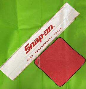 Snap-on　マフラータオル　マイクロファイバーセット