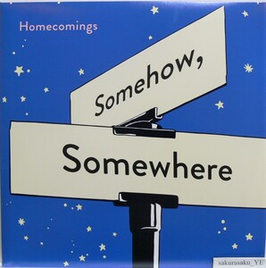 [送料無料][未使用品 アナログレコード LP 再プレス盤] Homecomings / Somehow, Somewhere / ホームカミングス