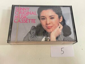 昭和レトロ　当時の販促品？　未使用品　日産　サニー　オリジナルミュージックカセット　SUNNY ORIGINAL MUSIC CASSETTE　 SAKA5