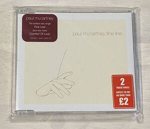 ポールマッカートニー PAUL McCARTNEY FINE LINE 輸入シングルCD