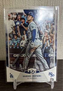 2024 Topps 大谷翔平 Shohei Ohtani HR#50