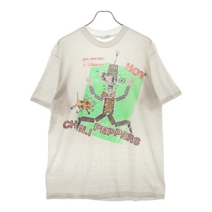 VINTAGE ヴィンテージ RED HOT CHILI PEPPERS 1986 TOUR レッドホットチリペッパーズ 半袖Tシャツ HANES ホワイト