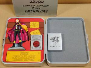 クイーンエメラルダス　ジッポーライター　フィギュア付き　ZIPPO / QUEEN EMERALDAS Zippo LIMITED EDITION