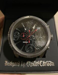 diesel × mister cartoon 限定コラボ時計 腕時計 ディーゼル タトゥーデザイナー ミスターカートゥーン 世界限定3800個 クオーツ チカーノ