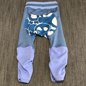 新品 60サイズ ベビー パンツ スウェット レギンス　ブルー