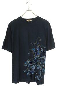 エルメス Tシャツ サイズ:XS ホースプリントTシャツ 中古 BS99