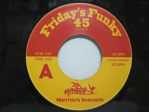 7” UK盤 DJ Marrrtin // Marrrtin’s Scenario / Enta Humpty -Friday’s Funky 45 (records)