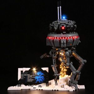 激レア!! MOC ブロック 75306 互換 スター・ウォーズ インペリアル・プローブ・ドロイド LEDライト 照明 キット カスタム パーツ DL164