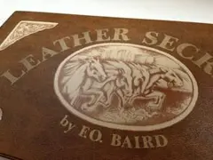 LEATER SECRETS By F.O. BAIRD レザークラフト美品